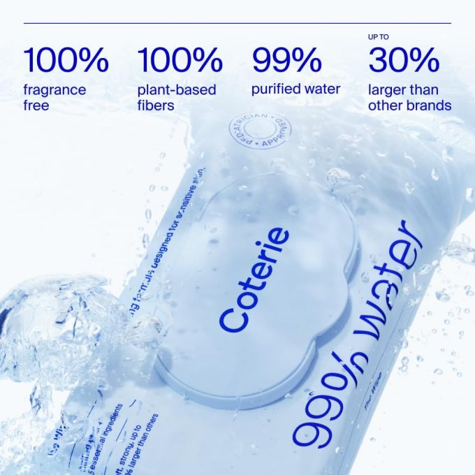 Coterie Baby Wipes + Diapers Kit - Image 6