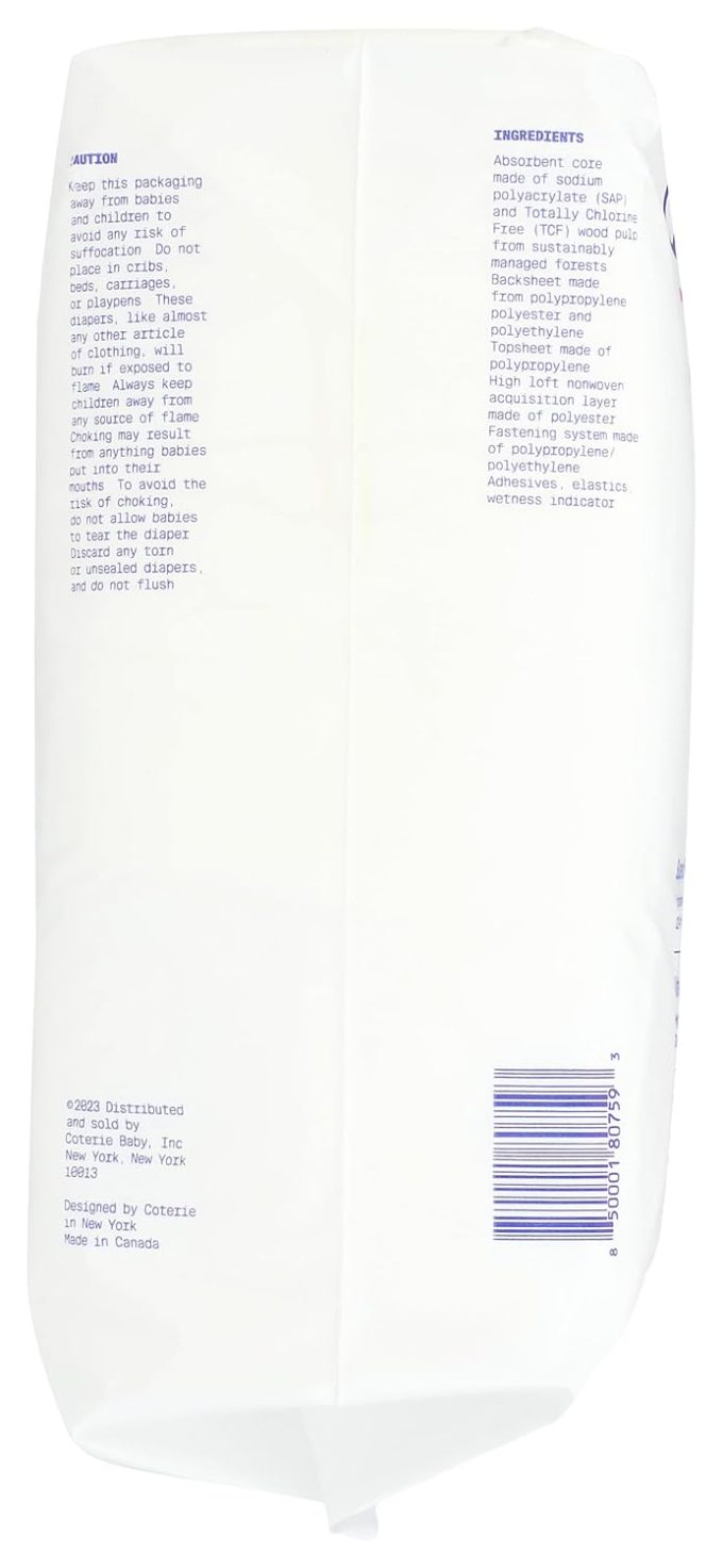 Coterie Size 4 Diapers, 25 CT - Image 6
