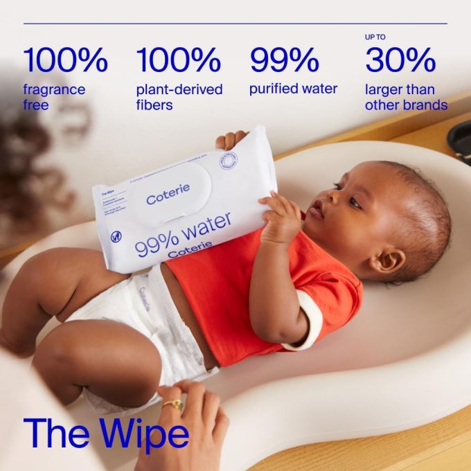 Coterie Baby Wipes + Diapers Kit - Image 12